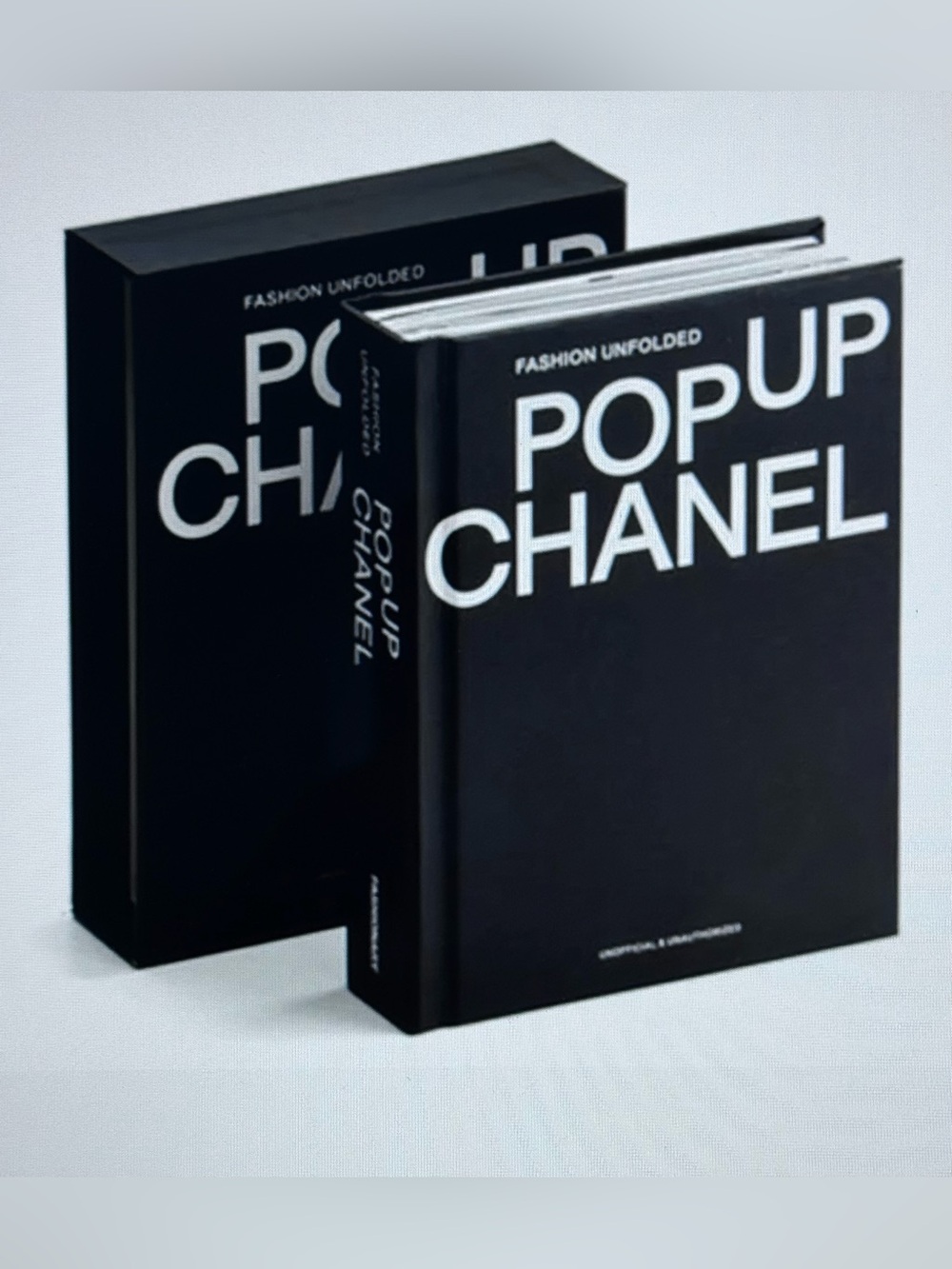 CHANEL Black and White Fashion Pop-Up Book